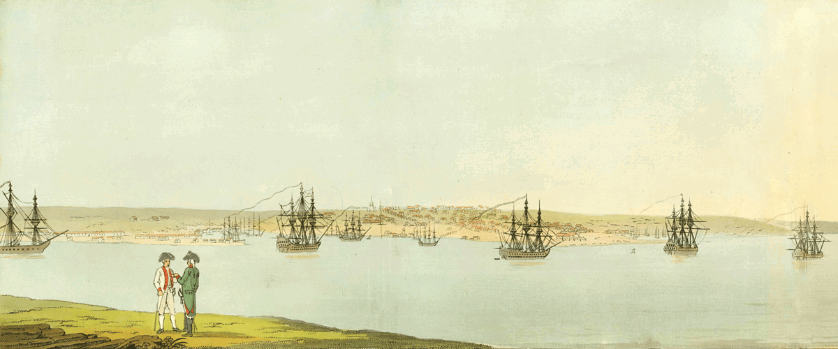 Панорама бухты Севастополя