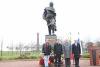 Delegación venezolana en Moscú rindió homenaje a Francisco de Miranda en San Petersburgo